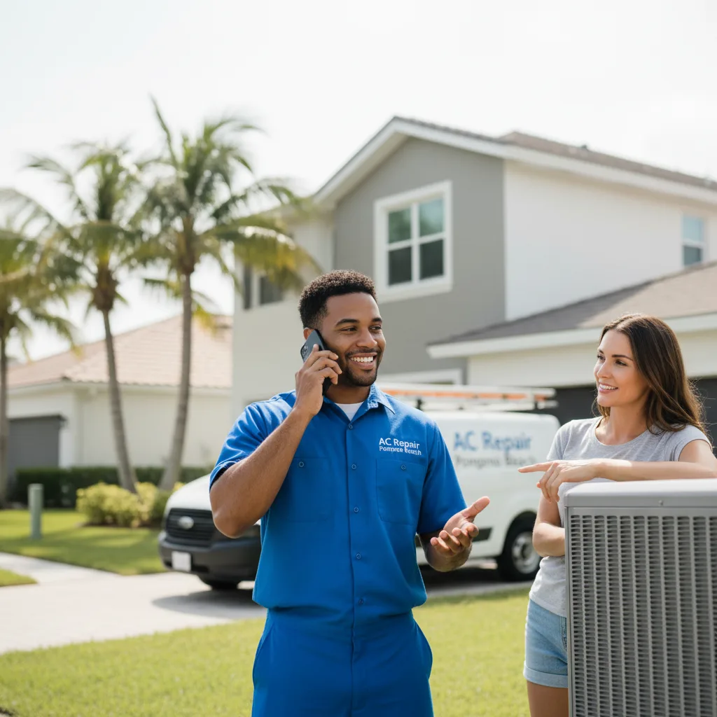 AC Repair Pompano Beach customer support in Kew Gardens